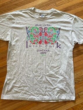 Vintage 1992 Irish Folk Festival T-Shirt